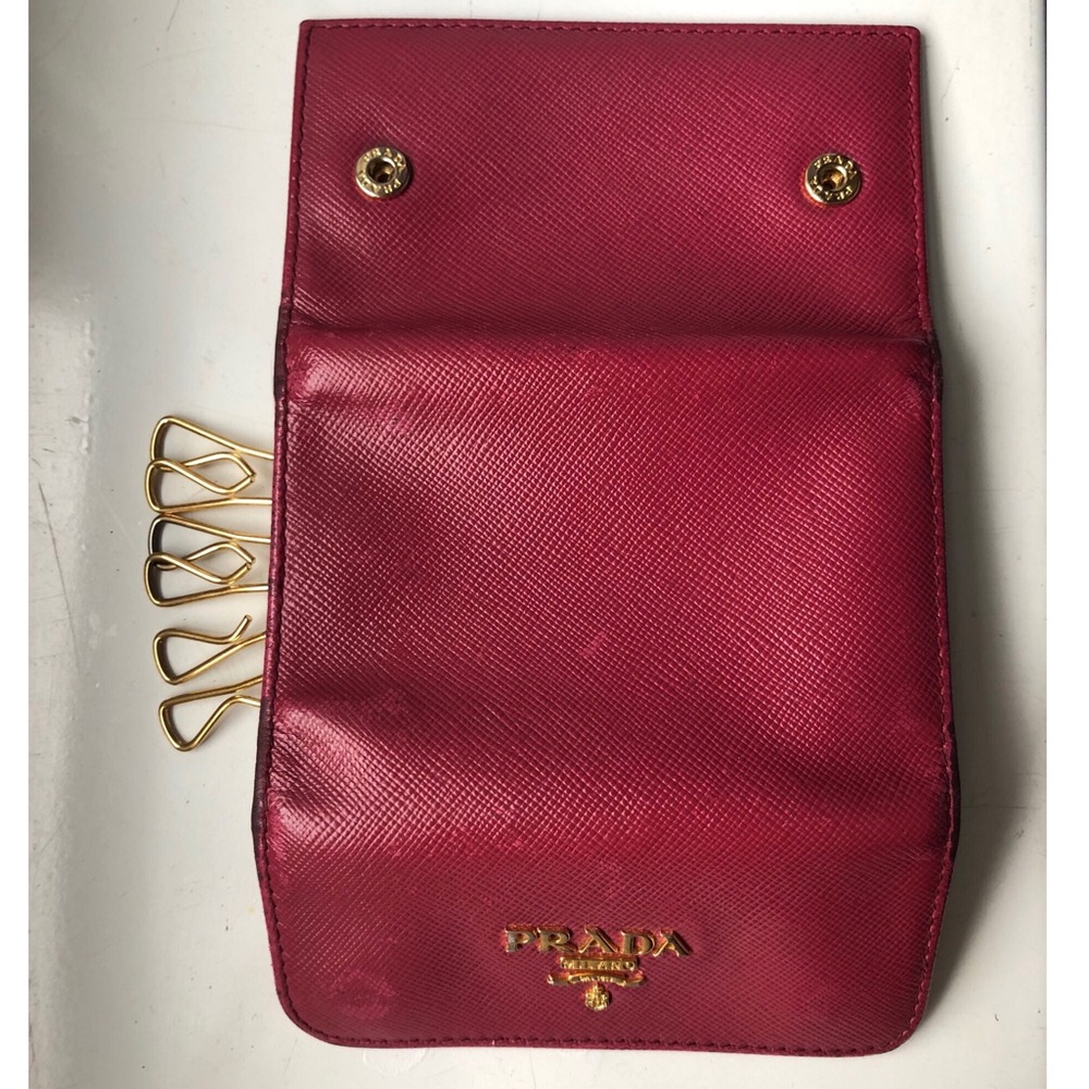 Prada Leather Keyholder